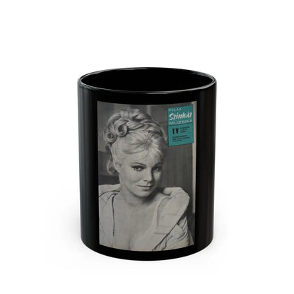 Susan Denberg #99 - Mag. Cover (Vintage Female Icon) Black Coffee Mug-11oz-Go Mug Yourself