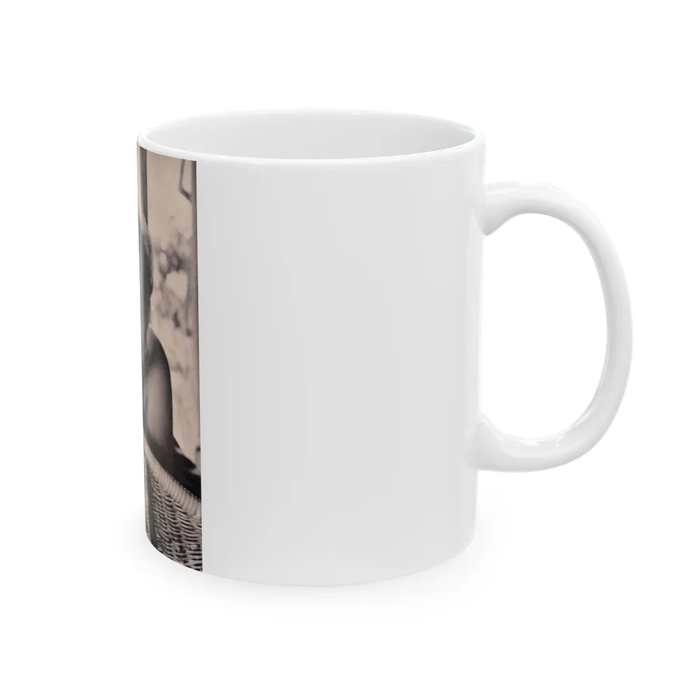 Kim Novak #382 (Vintage Female Icon) White Coffee Mug-Go Mug Yourself