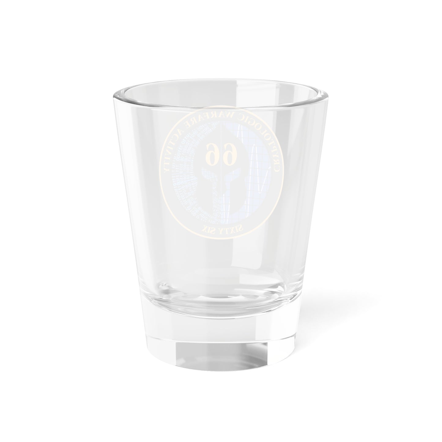 Cryptologic Warfare Activity 66 (U.S. Navy) Shot Glass 1.5oz