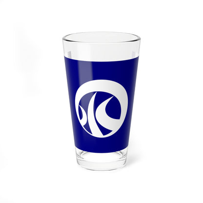 Flag of Nagomi Kumamoto (Japan) Pint Glass 16oz