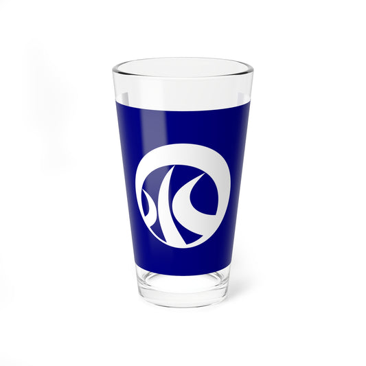 Flag of Nagomi Kumamoto (Japan) Pint Glass 16oz