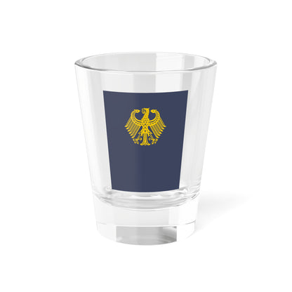 German diplomatic folder (Germany) (Coat of Arms) Shot Glass 1.5oz