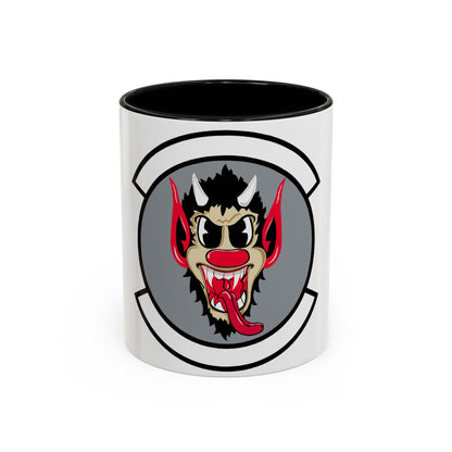 69 Fighter Squadron AFRC (U.S. Air Force) Accent Coffee Mug