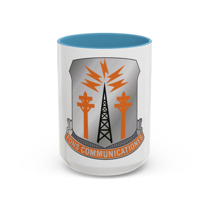 17th Signal Battalion (U.S. Army) Accent Coffee Mug