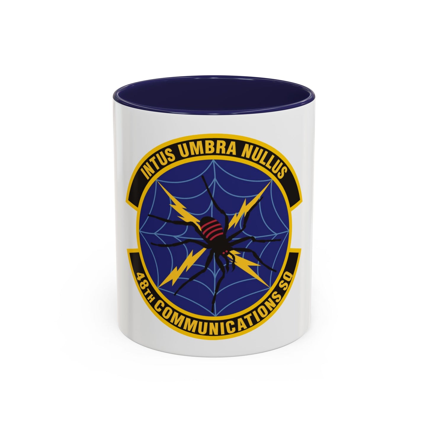 48 Communications Squadron USAFE (U.S. Air Force) Accent Coffee Mug