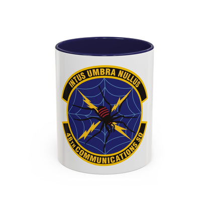 48 Communications Squadron USAFE (U.S. Air Force) Accent Coffee Mug