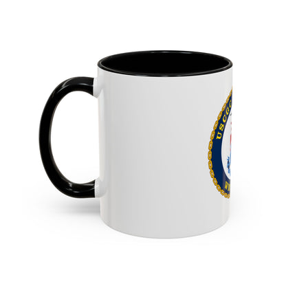 USCGC Hamilton WMSL 753 (U.S. Coast Guard) Accent Coffee Mug