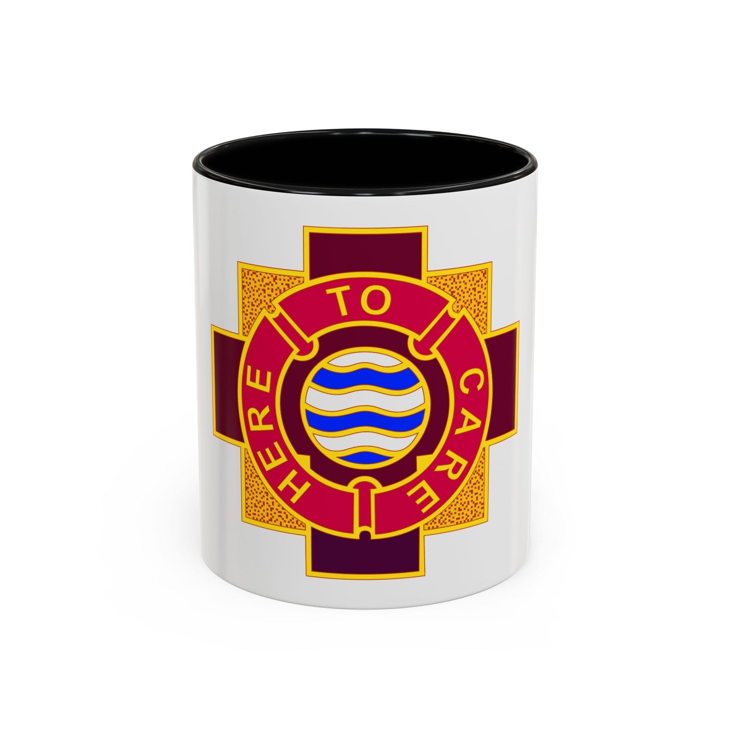 6253 US Hospital (U.S. Army) Accent Coffee Mug