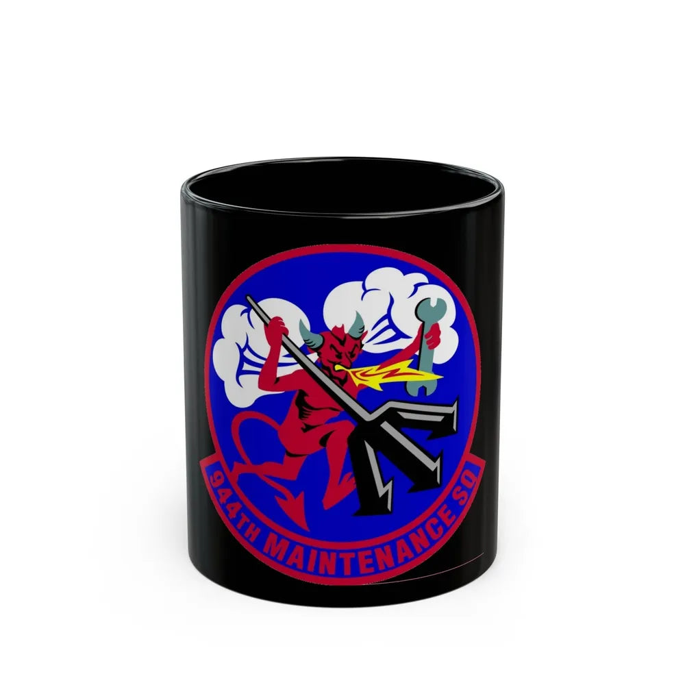 944 Maintenance Squadron AFRC (U.S. Air Force) Black Coffee Mug-11oz-Go Mug Yourself