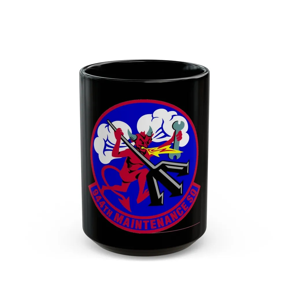 944 Maintenance Squadron AFRC (U.S. Air Force) Black Coffee Mug-15oz-Go Mug Yourself