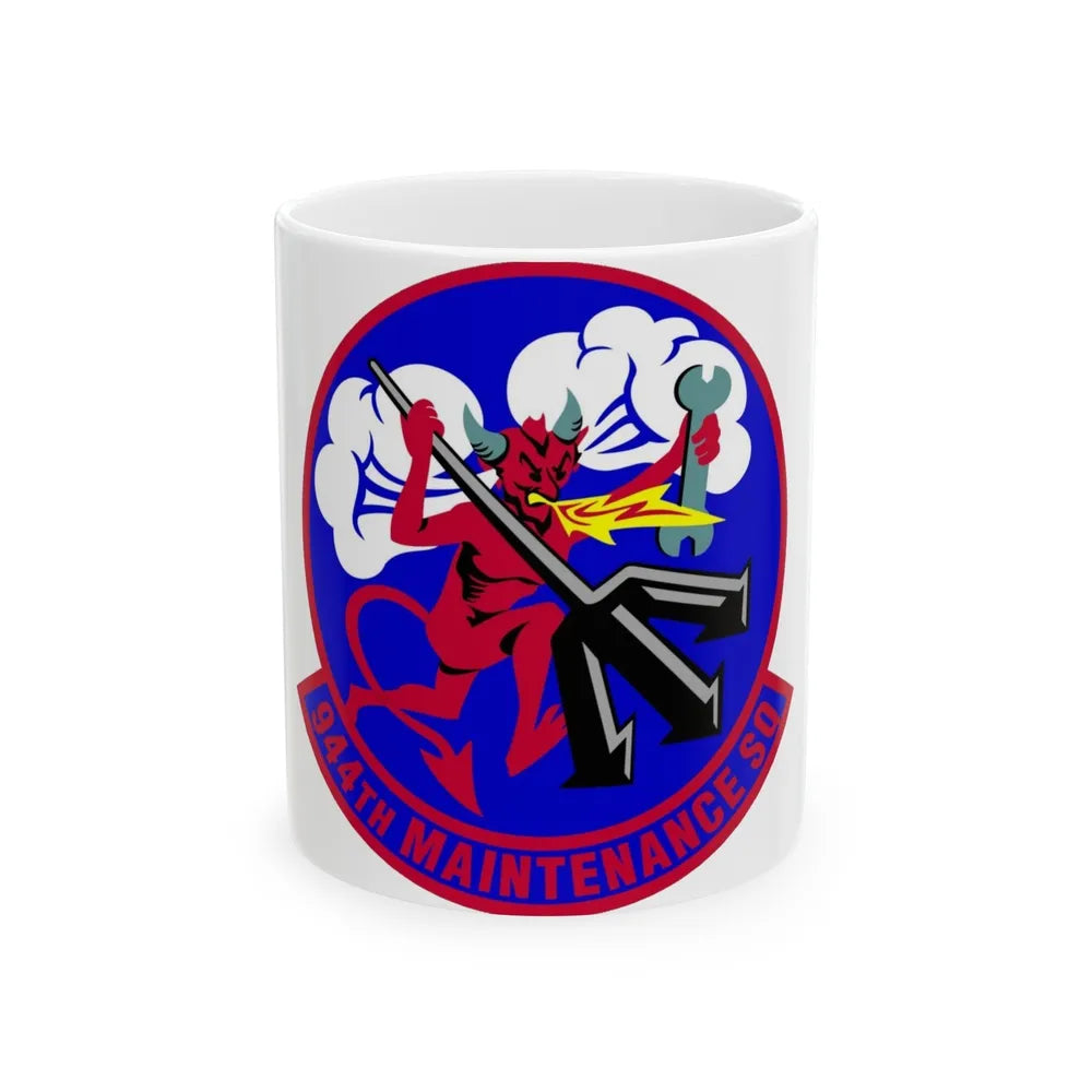 944 Maintenance Squadron AFRC (U.S. Air Force) White Coffee Mug-11oz-Go Mug Yourself