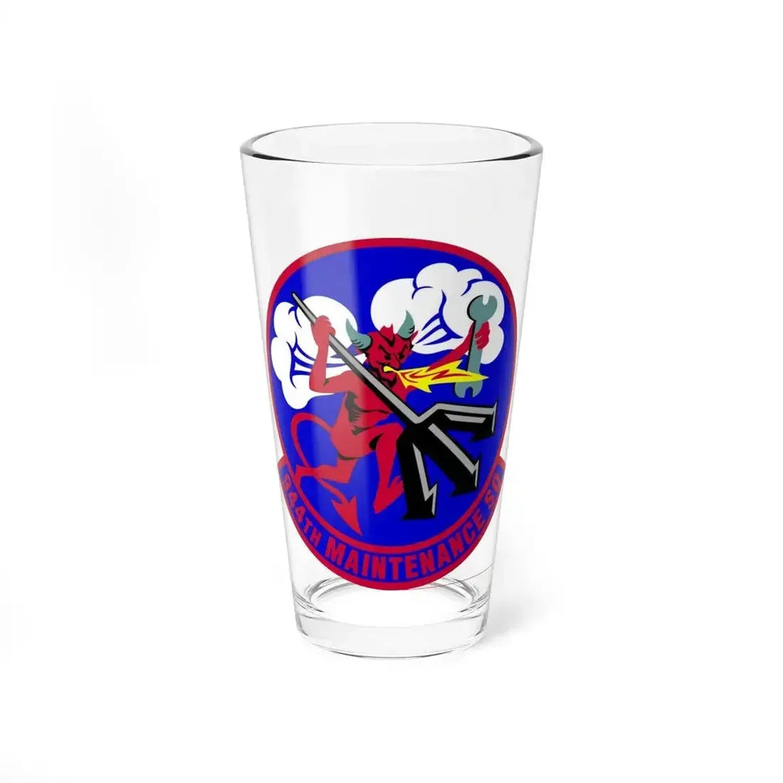 944 Maintenance Squadron AFRC (U.S. Air Force) Pint Glass 16oz 16oz - Go Mug Yourself