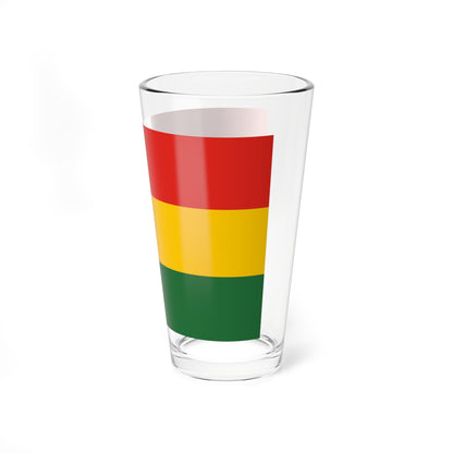 Flag of Komarom 1941 (Hungary) Pint Glass 16oz