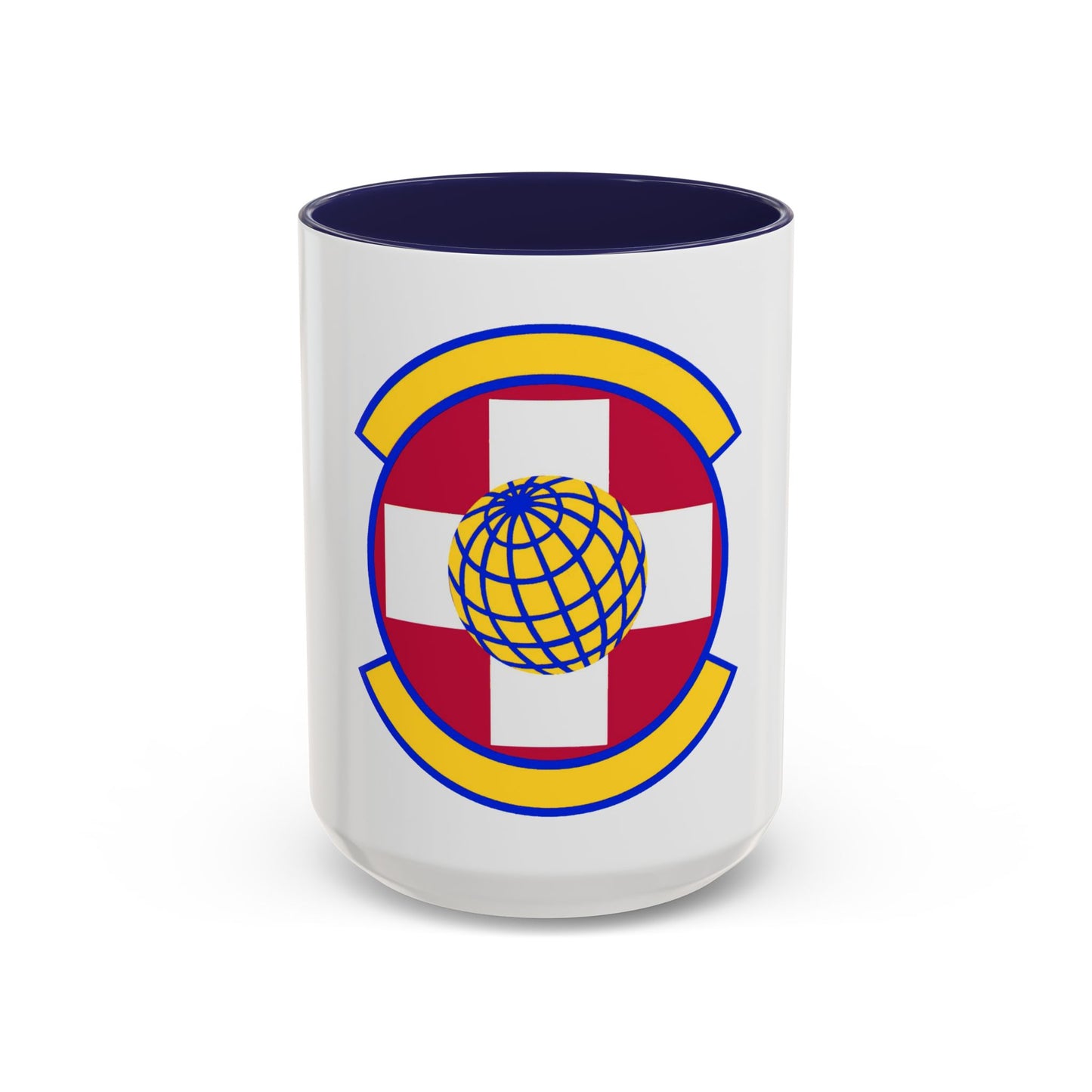 49 Healthcare Operations Squadron AETC (U.S. Air Force) Accent Coffee Mug