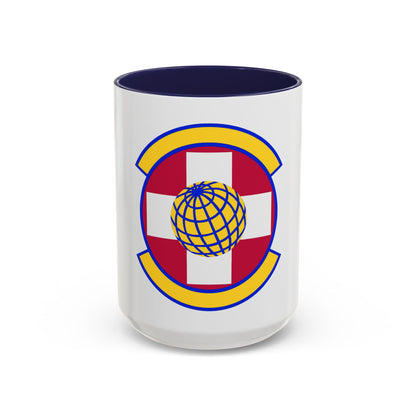49 Healthcare Operations Squadron AETC (U.S. Air Force) Accent Coffee Mug