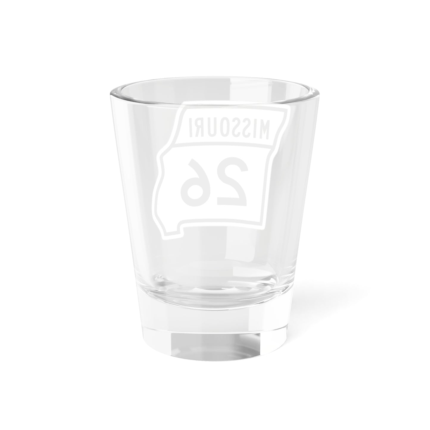 MO-26 1948 (Missouri) (Road Sign) Shot Glass 1.5oz