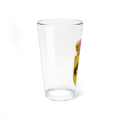 Escudo de Berlanga de Duero (Spain) (Coat of Arms) Pint Glass 16oz