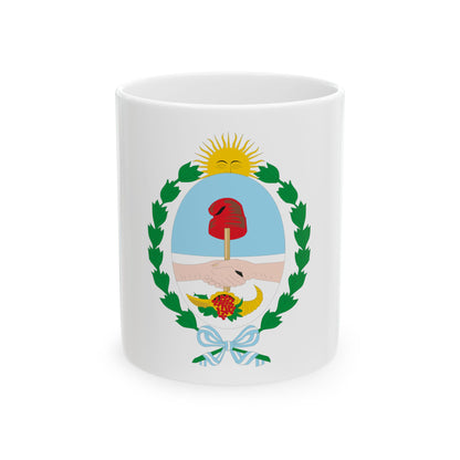 Coat of Arms Mendoza Argentina - White Coffee Mug