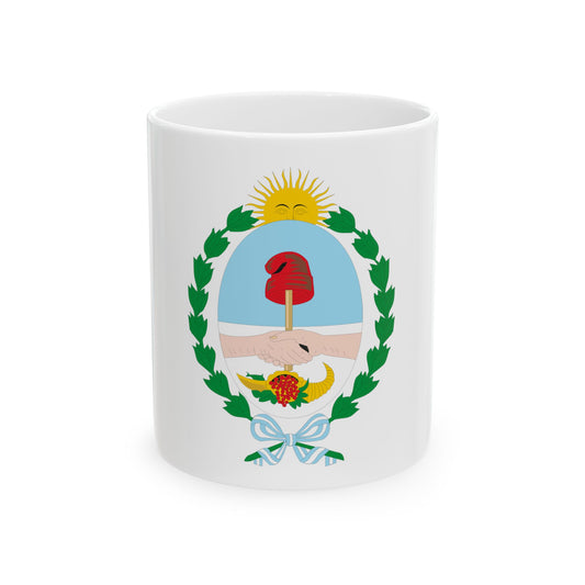 Coat of Arms Mendoza Argentina - White Coffee Mug