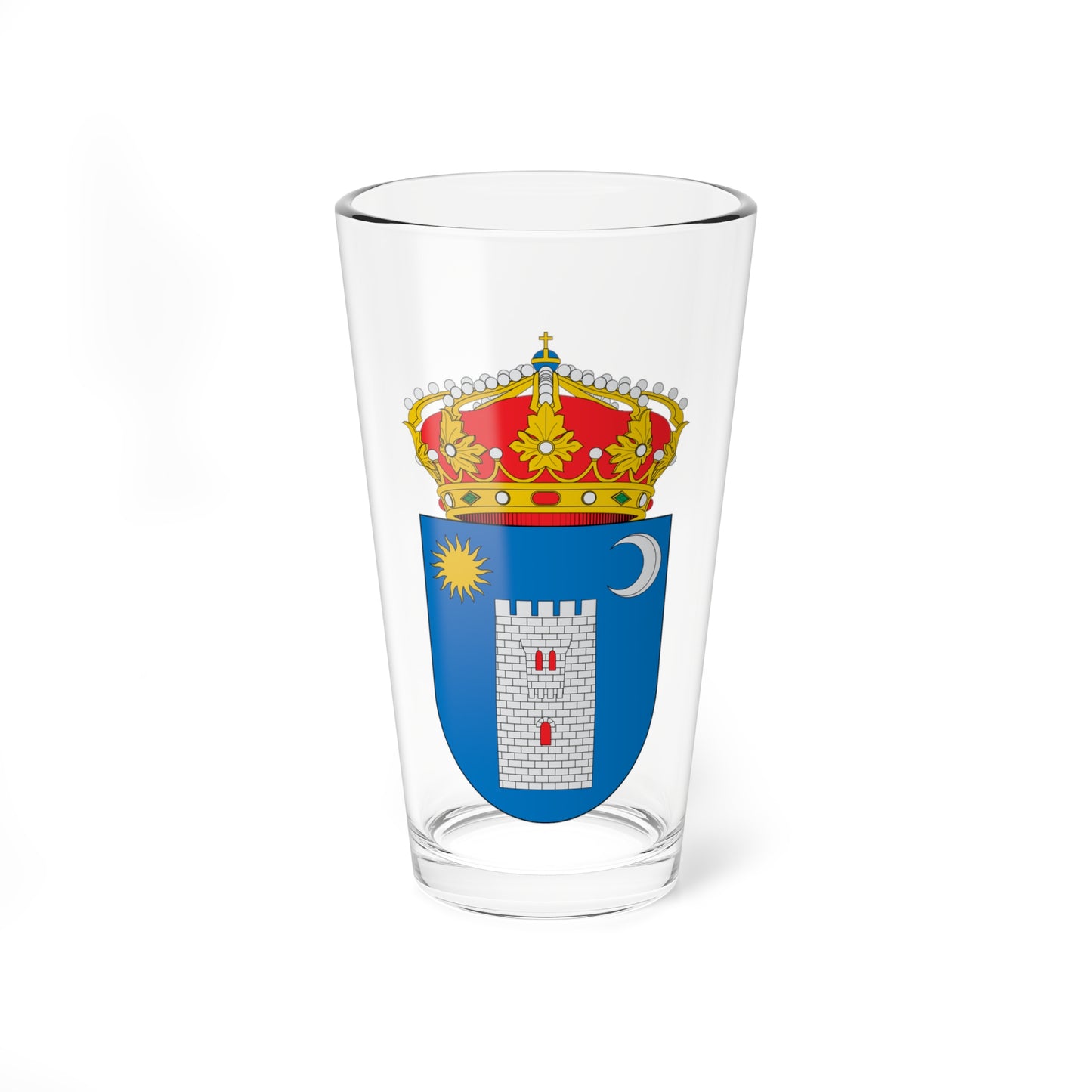 Escudo de Layana (Spain) (Coat of Arms) Pint Glass 16oz