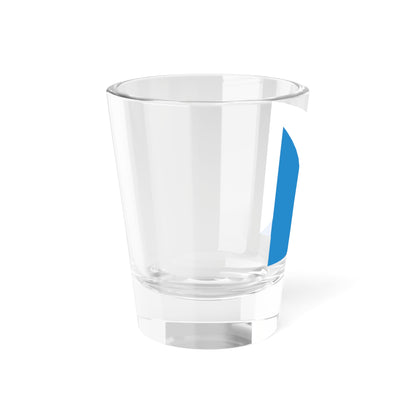 Flag of Canton of Zurich (Switzerland) Shot Glass 1.5oz