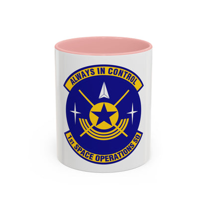 1st Space Operations Squadron (U.S. Air Force) Accent Coffee Mug