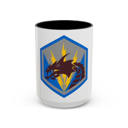 336 Military Intelligence Brigade (U.S. Army) Accent Coffee Mug