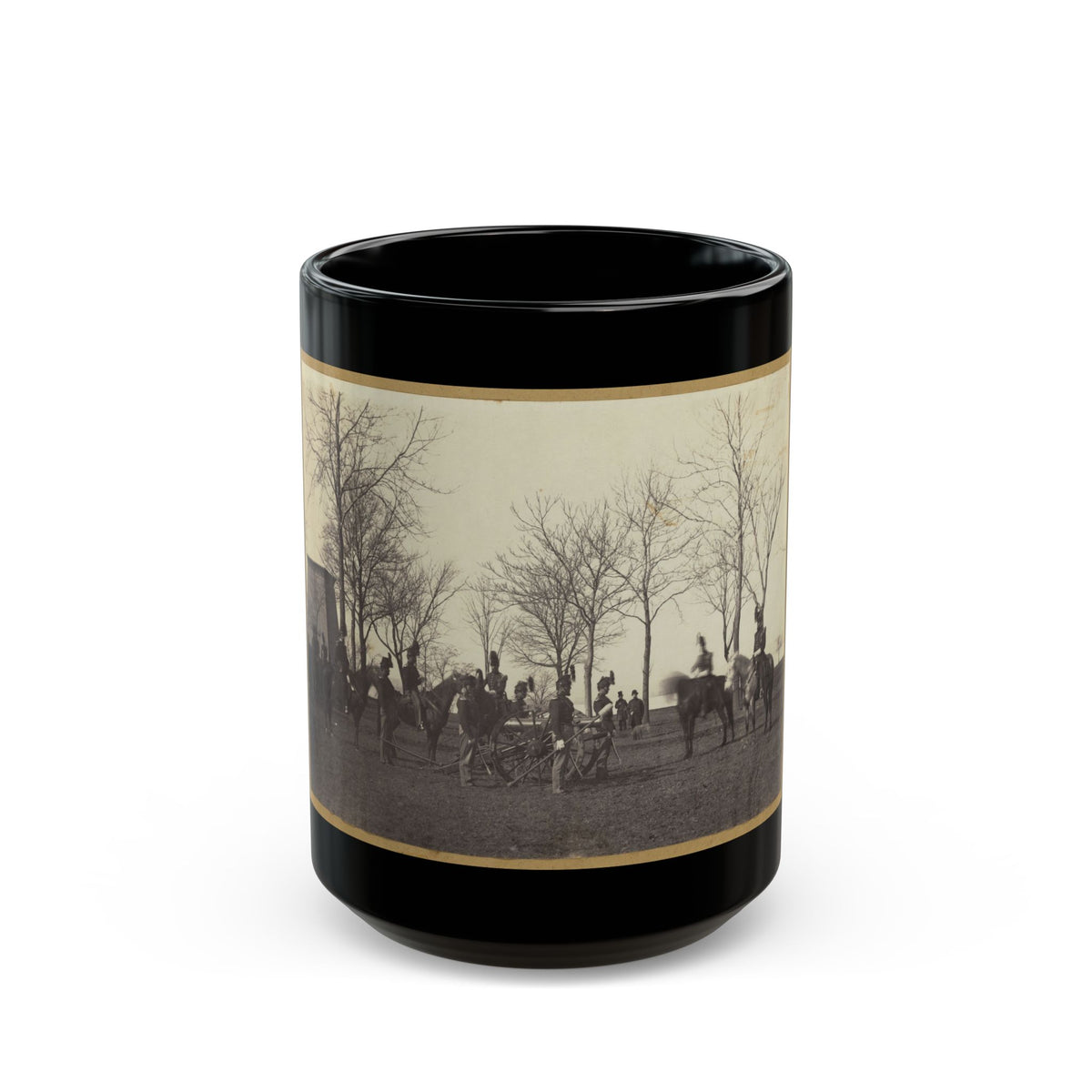 Civil War Militia (U.S. Civil War) Black Coffee Mug