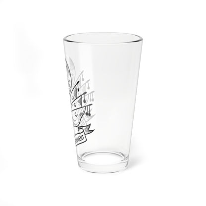 Pakistan Emblem 1947-1954 (Pakistan) (Coat of Arms) Pint Glass 16oz