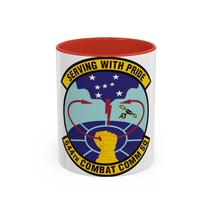 644th Combat Communications Squadron (U.S. Air Force) Accent Coffee Mug