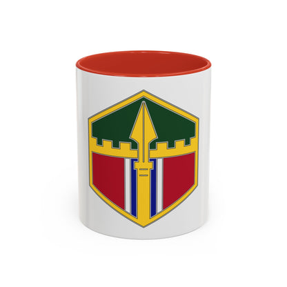 301 Maneuver Enhancement Brigade (U.S. Army) Accent Coffee Mug