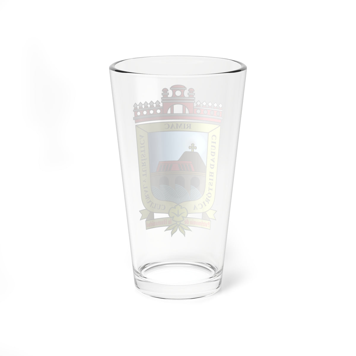 Escudo del Rímac (Peru) (Coat of Arms) Pint Glass 16oz