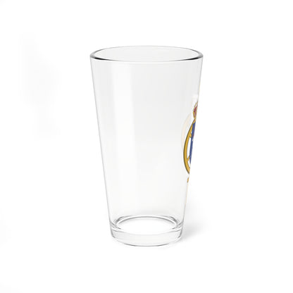 Norra underhållsregementet vapen (Sweden) (Coat of Arms) Pint Glass 16oz