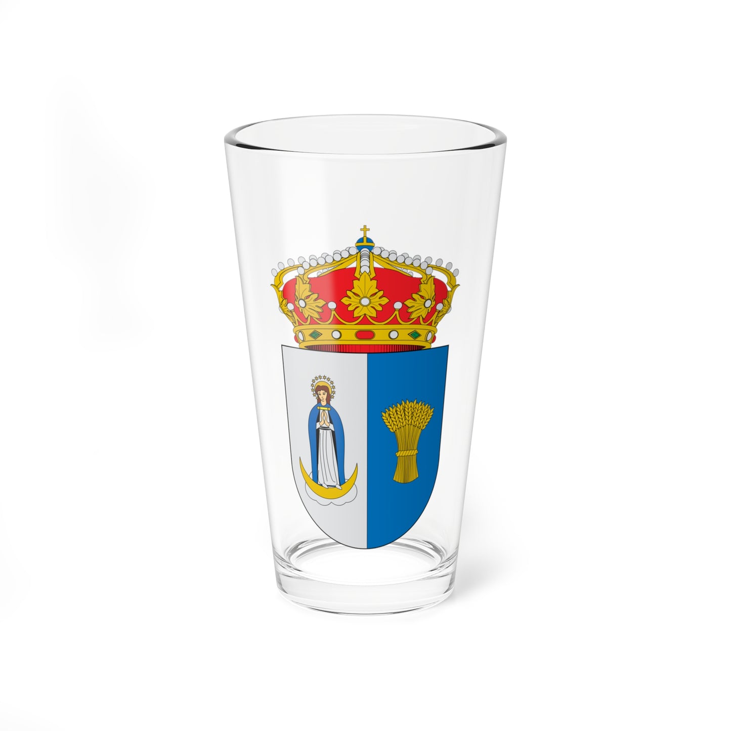 Escudo de Ajalvir (Spain) (Coat of Arms) Pint Glass 16oz