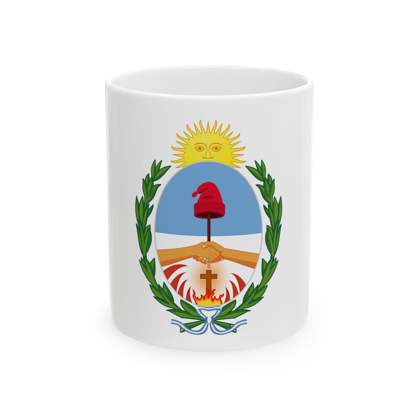 Coat of Arms Corrientes Argentina - White Coffee Mug
