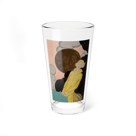 In the Rain, Golden Book cover, April 1928 - Pint Glass 16oz