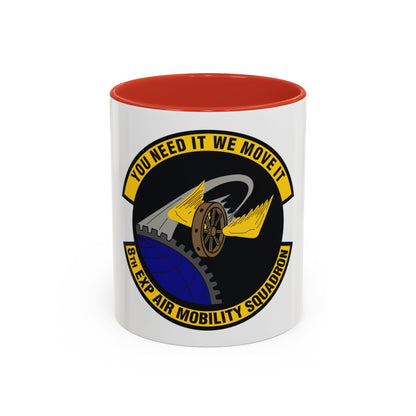 8th Expeditionary Air Mobility Squadron (U.S. Air Force) Accent Coffee Mug