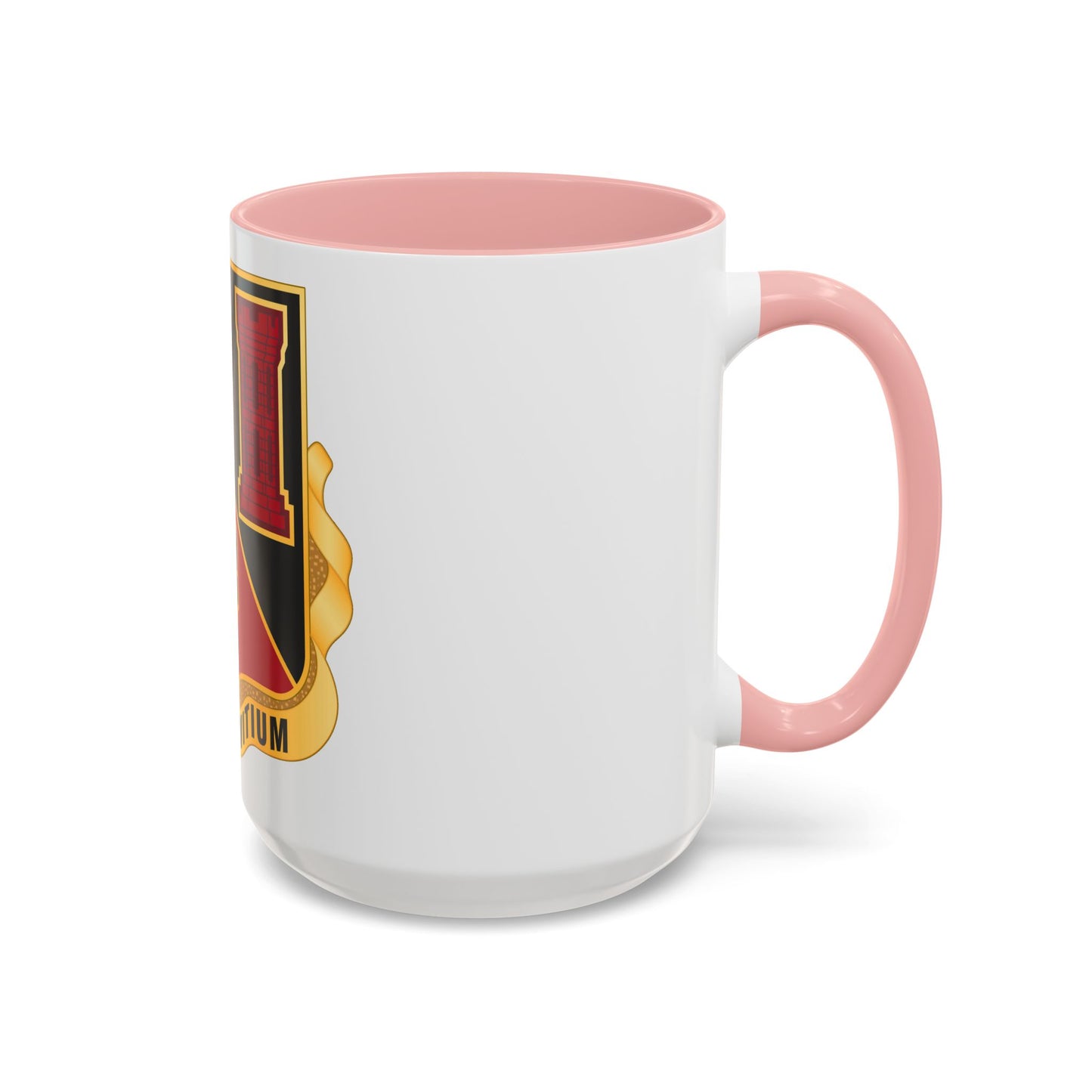 128 Engineer Battalion Nebraska National Guard (U.S. Army) Accent Coffee Mug