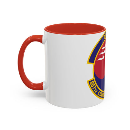 607th Combat Operations Squadron (U.S. Air Force) Accent Coffee Mug