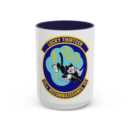 13th Reconnaissance Squadron (U.S. Air Force) Accent Coffee Mug