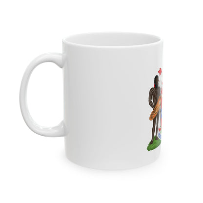 Coat of Arms Darwin Australia - White Coffee Mug