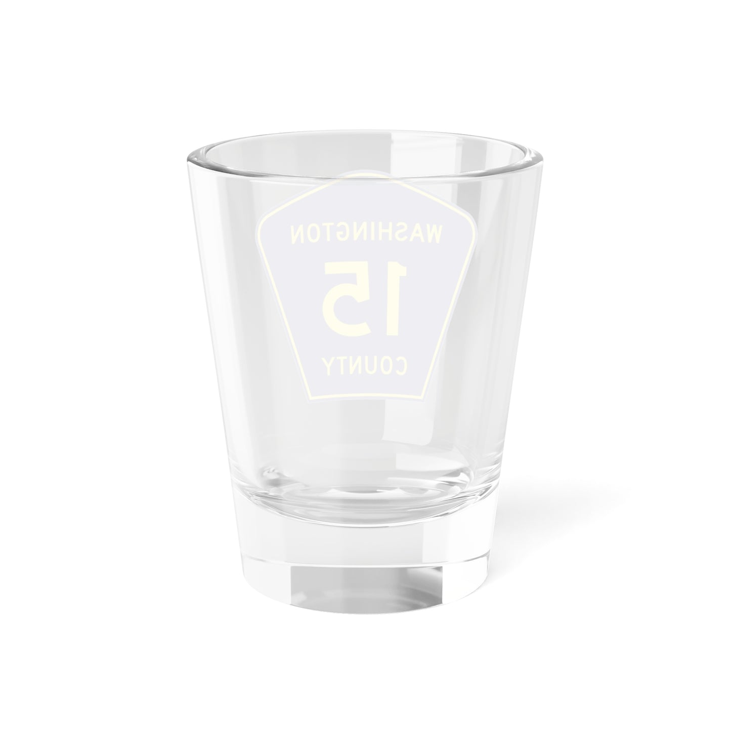 Washington County Route 15 MN (Minnesota) (Road Sign) Shot Glass 1.5oz