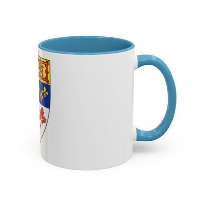 Arms of Canada (shield) - Accent Coffee Mug