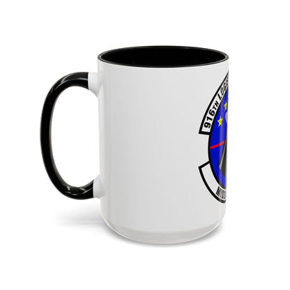916th Logistics Support Squadron (U.S. Air Force) Accent Coffee Mug