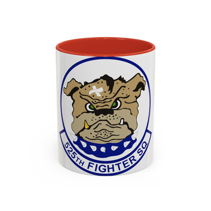 525th Fighter Squadron (U.S. Air Force) Accent Coffee Mug