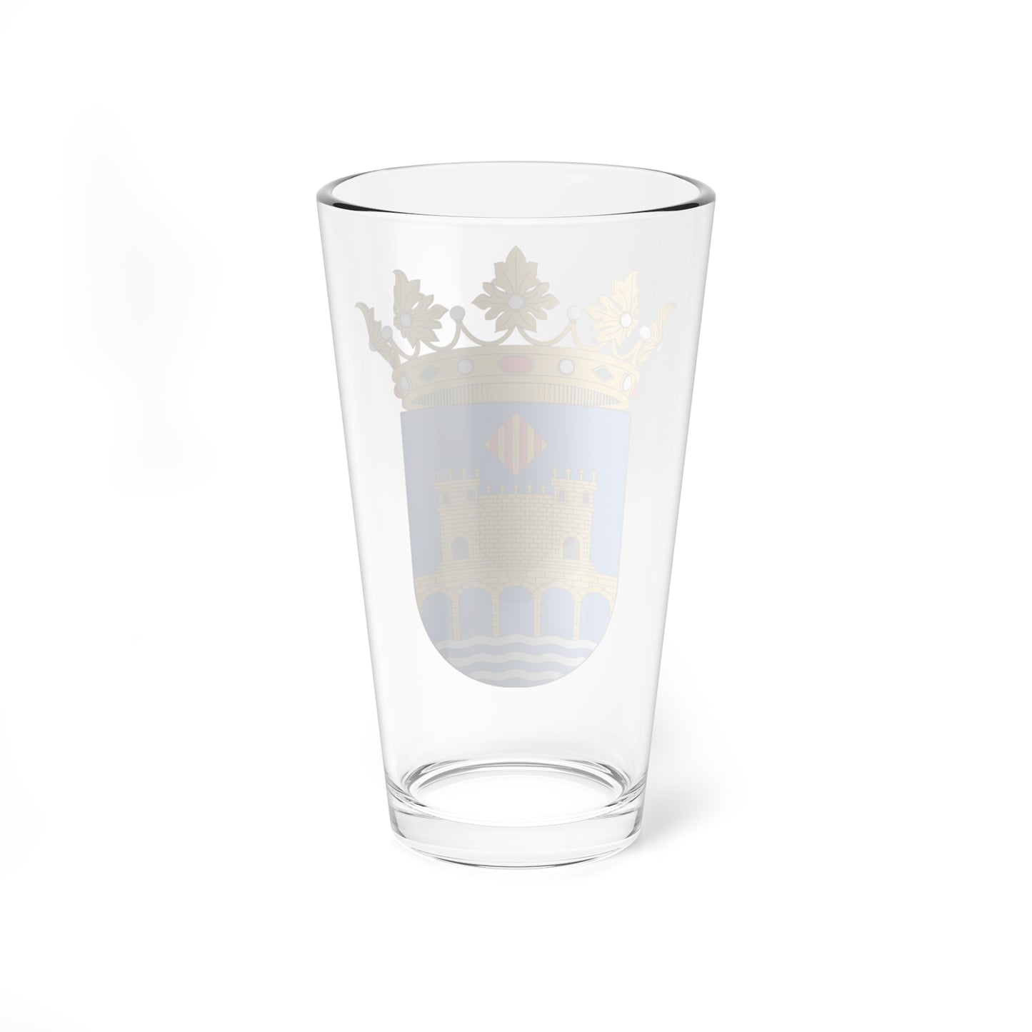 Escudo de Alpuente (Spain) (Coat of Arms) Pint Glass 16oz