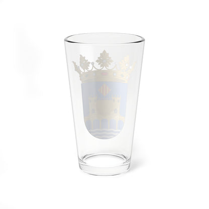 Escudo de Alpuente (Spain) (Coat of Arms) Pint Glass 16oz