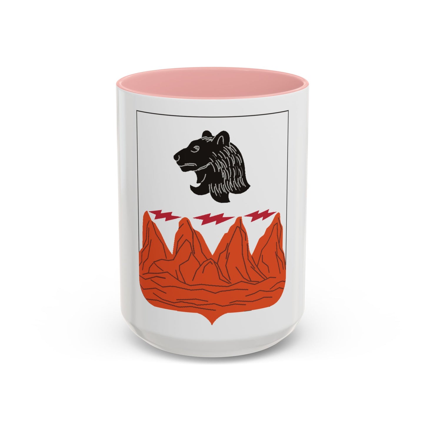 4 Signal Battalion 2 (U.S. Army) Accent Coffee Mug
