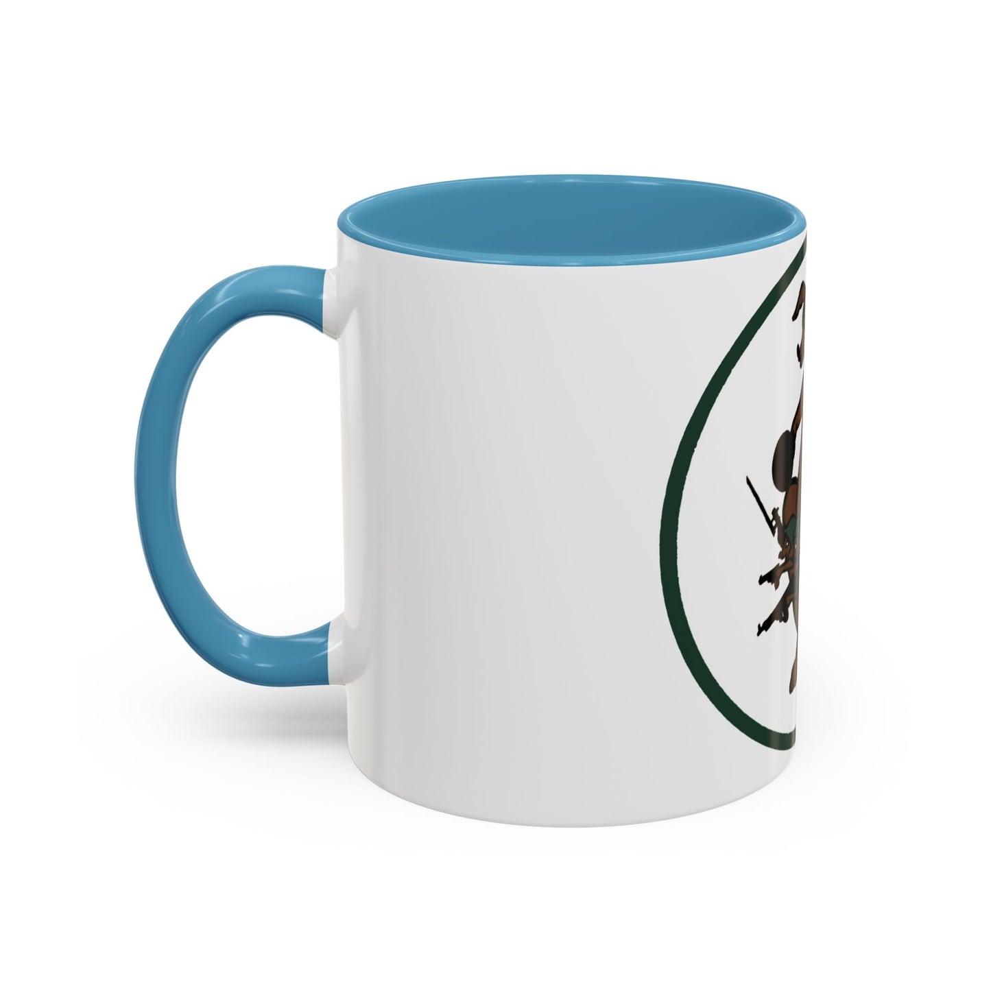 52 Airlift Squadron AMC (U.S. Air Force) Accent Coffee Mug