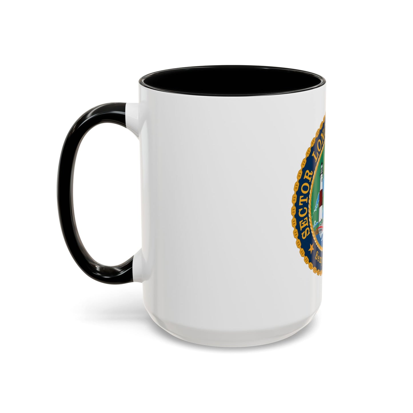 USCG Sector Long Island Sound (U.S. Coast Guard) Accent Coffee Mug